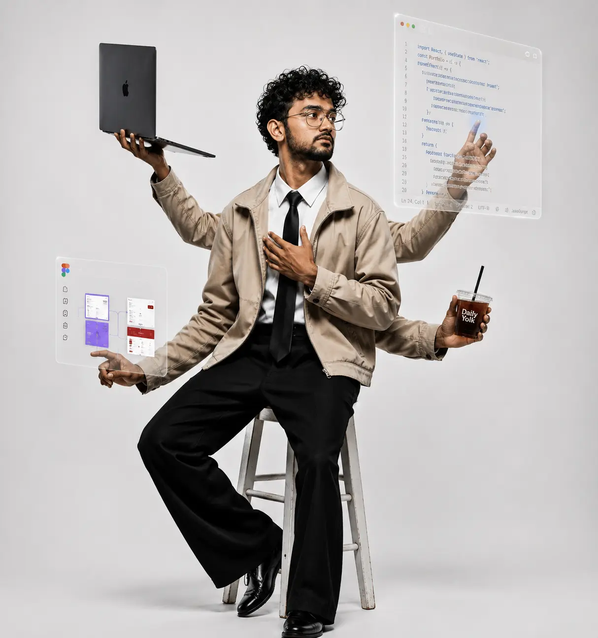Priyanshu Roy working across identity and web